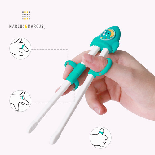 MARCUS进阶训练儿童筷子训练筷3岁宝宝练习筷学习辅助筷辅食餐具