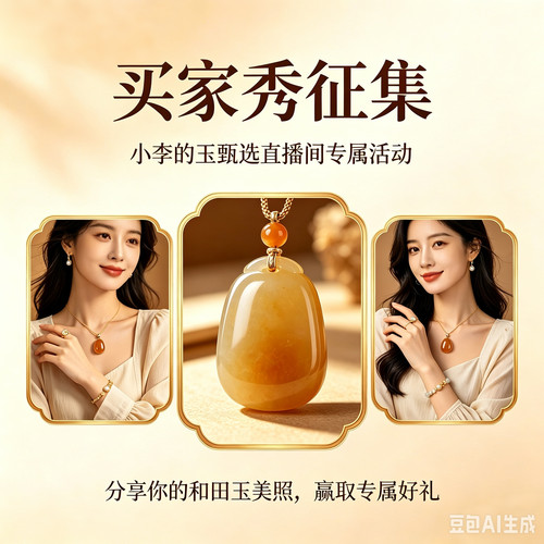 山海攻器小李的玉甄选买家秀征集活动