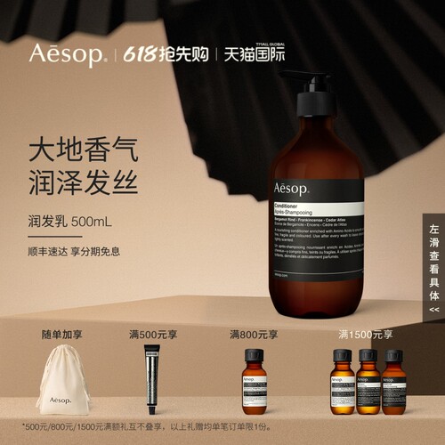 Aesop伊索润发乳500mL
