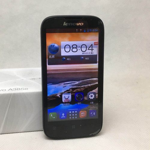 联想A385e 全网通 双模双待 双核 WIFI 热点 GPS 支持4G卡手机