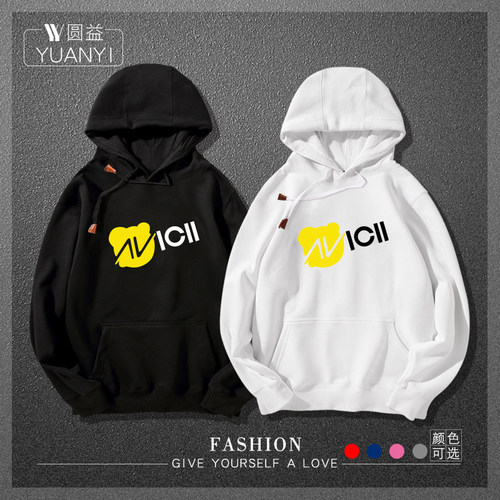 摇滚音乐夜店学生休闲连帽卫衣