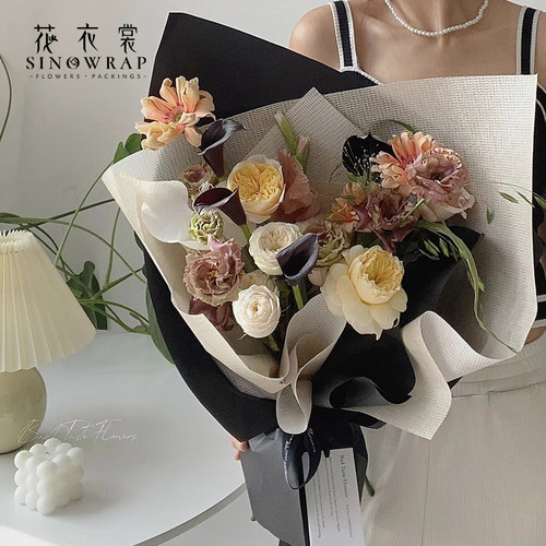 花衣裳压纹防水纸奶油纸