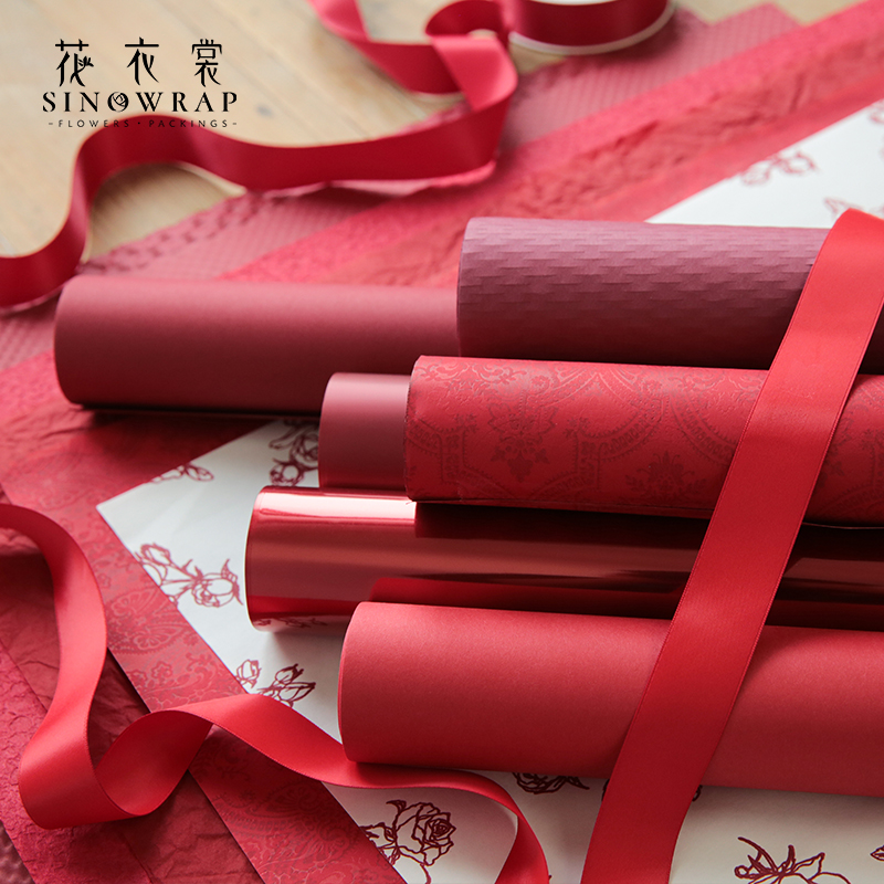 花衣裳复古红喜庆系列