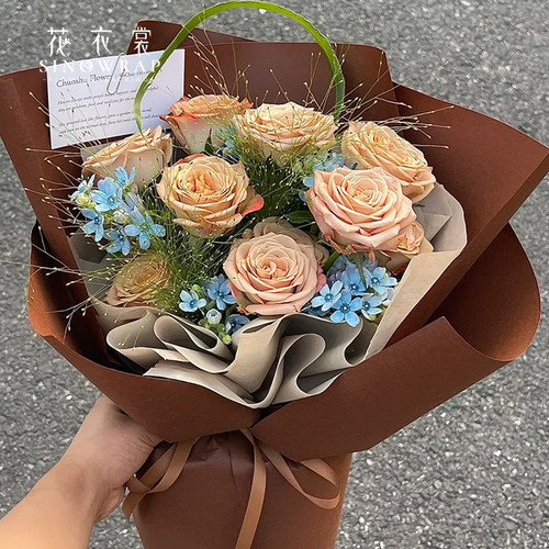 鲜花包装纸花衣裳优惠