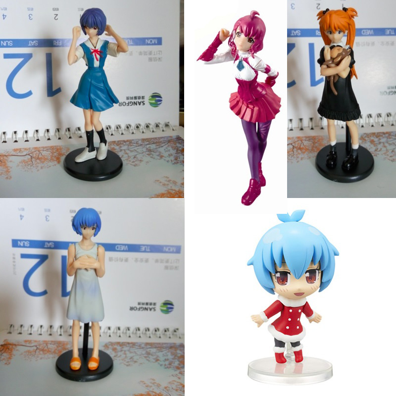 新世纪福音战士 EVA 扭蛋 明日香 碇 等  异度传说 万代  现