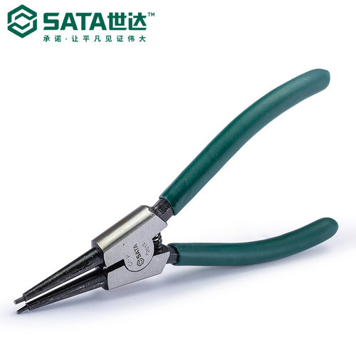 SATA/世达工具德式轴用直口卡簧钳卡弹簧钳子5寸-13寸72011-72014