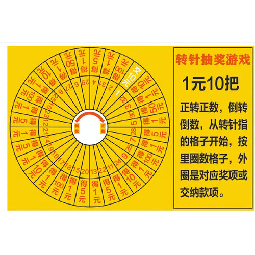 时来运转转针抽奖游戏转圈数数夜市摆摊火爆项目街头地摊网红游戏 - 封面