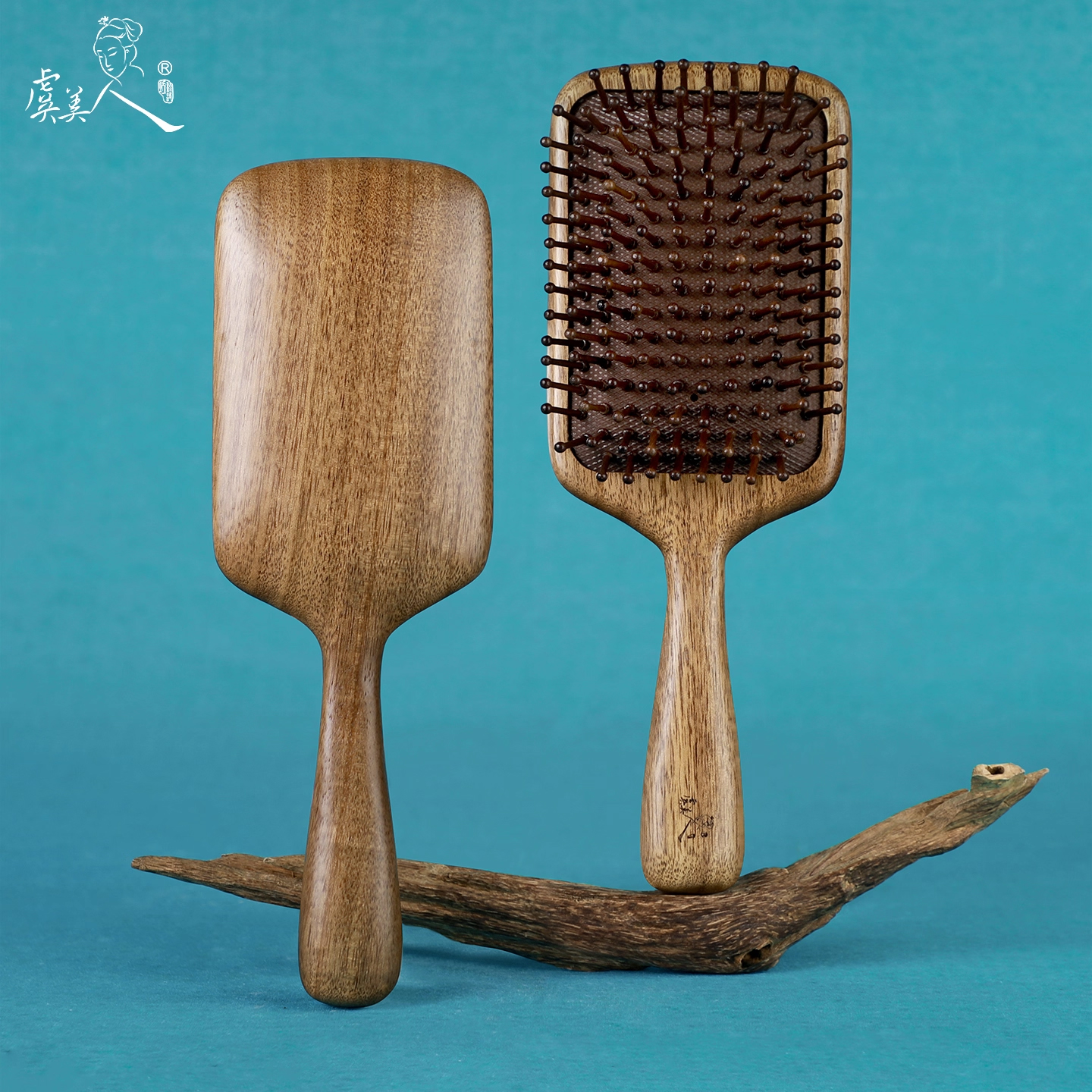 【生日礼物】胡桃木气垫梳礼盒