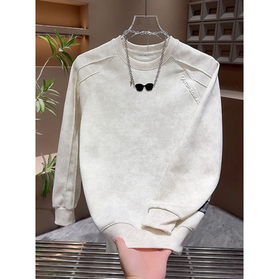 男士圆领卫衣美式高街