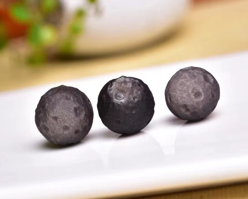 水晶银曜石磨砂星球散珠配珠配件