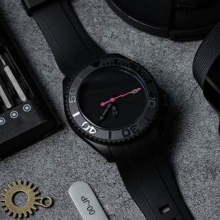 【曾毅同款】韦恩船员VENCREW鱼雷系列300米防水夜光机械表男款