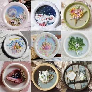 火漆印章章头冬季圣诞系列午后瞎想茶杯邮票黄铜封口邮票可爱玫瑰