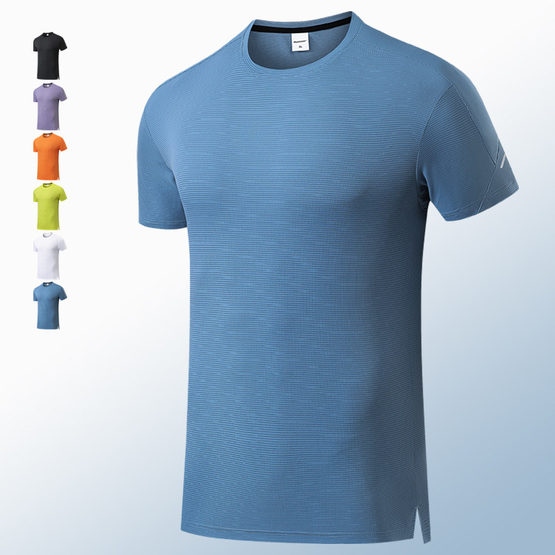 田径T恤男女马拉松跑步T恤速干宽松速干运动短袖跑团队服个性定制