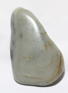 新疆和田玉籽料原石原料640.5克◆油润摆件◆青花玉◆