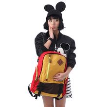 尼龙布波普风格 双肩背包女DF2323 Disney 迪士尼米奇专柜新品