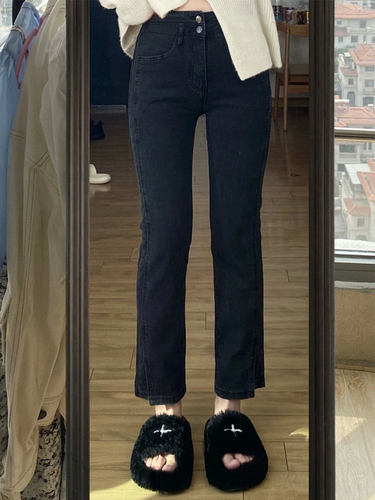 腿粗请进，超显腿直的牛仔裤！