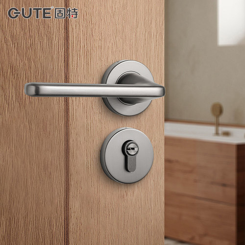 固特304不锈钢门锁室内卧室