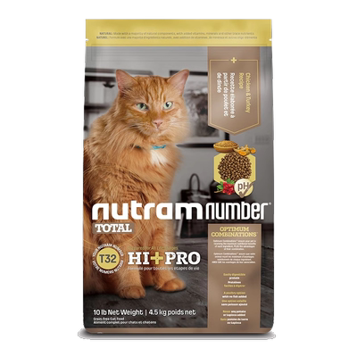 纽顿官方旗舰店美国进口T32鸡肉高蛋白成猫幼猫通用无谷猫粮4.5kg