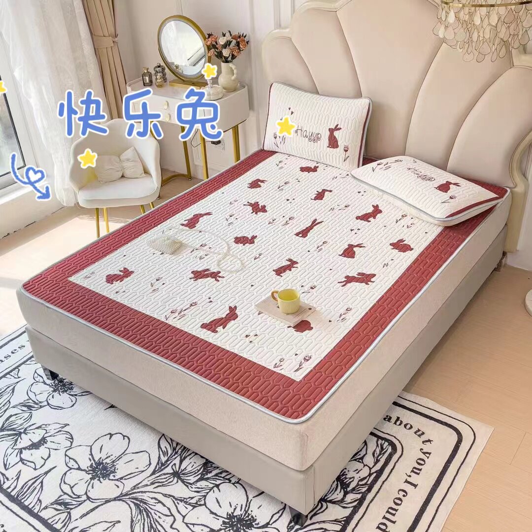 2023米苏~数码印花轻奢乳胶席高性价比高么？