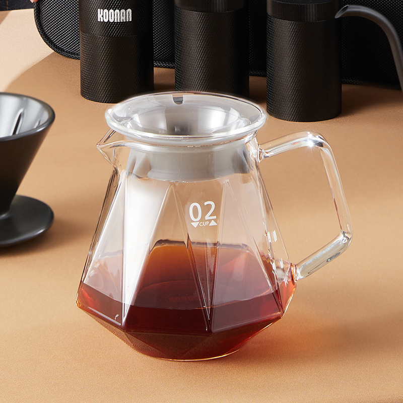 家用咖啡壶高硼硅玻璃分享壶