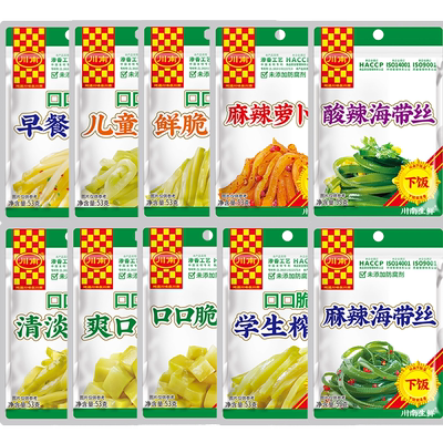 川南下饭菜口口脆萝卜干开袋即食