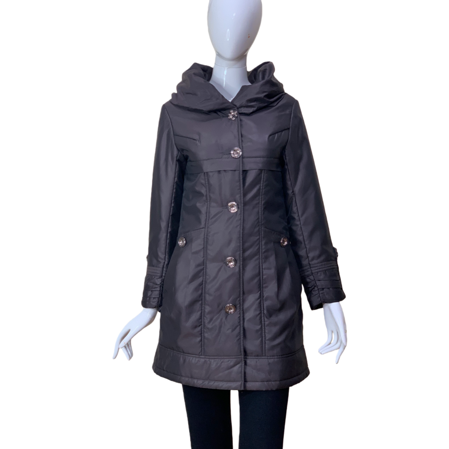 丽柜花苞领中长羊驼绒棉衣女通勤收腰显瘦单排扣保暖冬外套可机洗,女装/女士精品,棉衣/棉服,淘宝优惠券,粉丝福利购,淘宝优惠卷