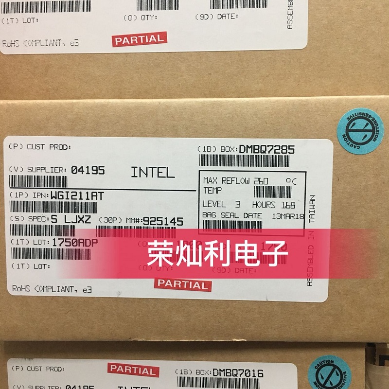 网卡芯片WGI210AT INTEL QFN64 全新原装现货  一片23元 拍下发货