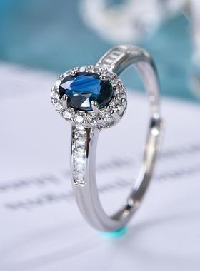 蓝宝石戒指蓝宝石戒指