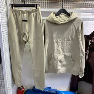 情侣男女同款 植绒烫画加绒连帽宽松卫衣 FOG 2024秋冬新款