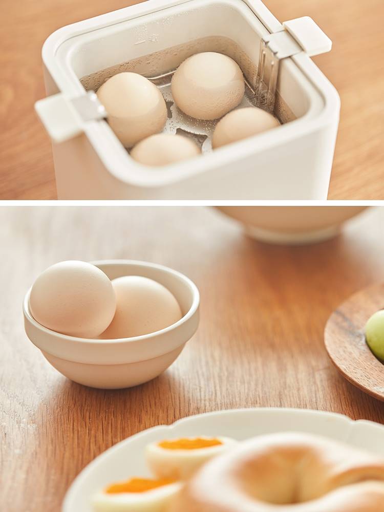 蒸蛋器自动断电家用多功能煮蛋神器小型早餐温泉蛋实用款式简约风