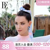 BE范德安联名小红心系列女士发圈可拆卸飘带时尚 百搭发饰颈饰包饰