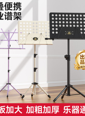 PTNOKA谱架便携式折叠吉他古筝乐谱架家用架子鼓曲谱台小提琴谱架