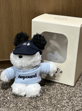 不退换全韩百货DEPOUND韩代2025冬玩偶挂件 DP2578KE001M 5L05