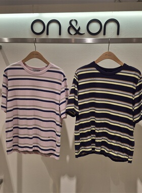 全韩百货 ON&ON/安乃安 韩国代购2025秋T恤 NMW5ME316 5H26