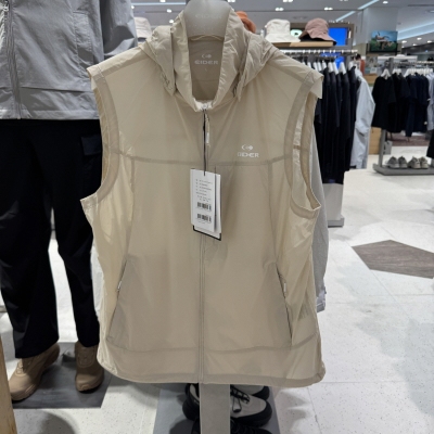 不退换COTA韩国代购 EIDER 2026春 时尚女马夹 DWM26604 6C18