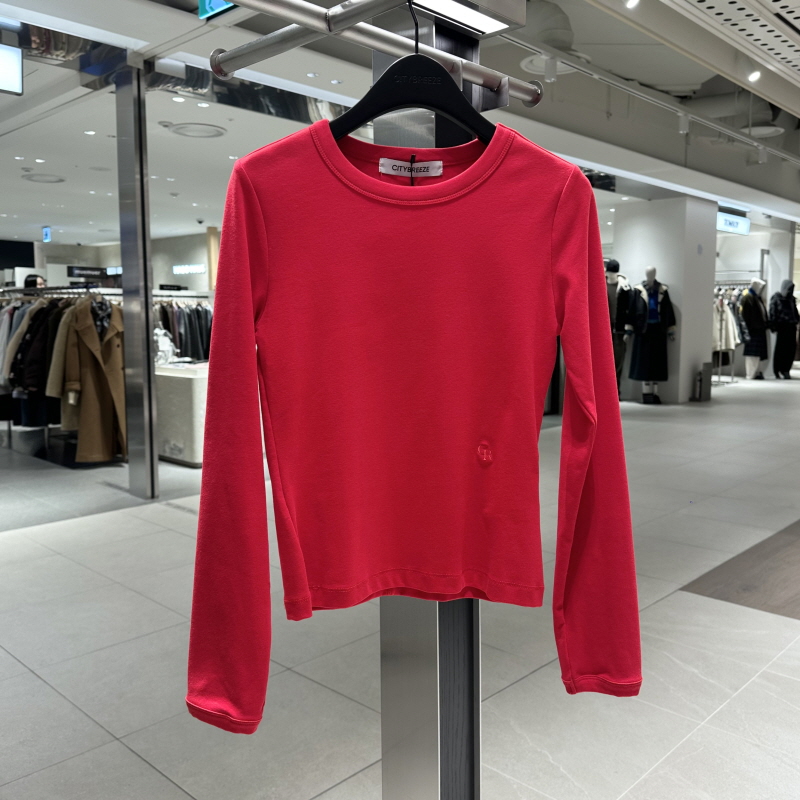 不退换全韩百货CITYBREEZE韩代2025冬 休闲T恤 CTH3TS11 5L06