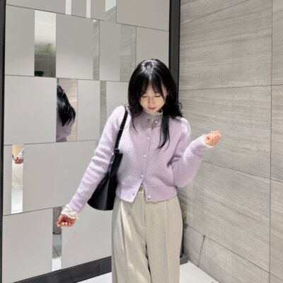 【小好推荐】全韩百货 ABFZ 韩代25冬 针织开衫 AFA1HY39A 5K31