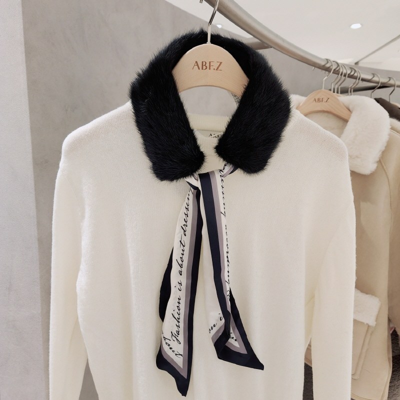 全韩百货 ABFZ 韩国代购 2025冬 休闲百搭围巾 AFZ4FFA1K 5K19