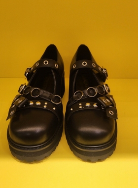 不退换COTA 韩代LUCKYCHOUETTE 2025冬皮鞋 LK1C-X26110 5L31