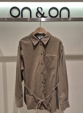全韩百货 ON&ON/安乃安韩国代购2025秋衬衫 NMW5WB920 5I26