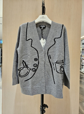 全韩百货 DEVASTEE 韩国代购2025秋时尚毛针织衫 CFFDVCA03 5I23