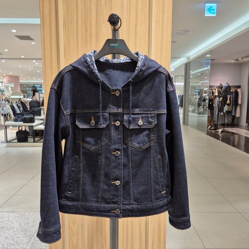 不退换COTA奥莱 BENETTON 韩国代购 秋牛仔外套 BAJP93-561 5I13