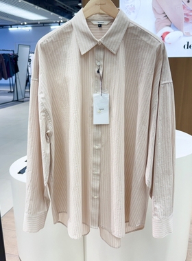 不退换COTA 韩国代购 DEPOUND 2026春 衬衫 DP2612SH002M 6B04