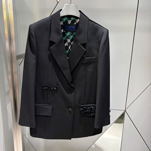 S26250 不退换COTA韩国 LFJA 2026春外套 6B11 LUCKYCHOUETTE