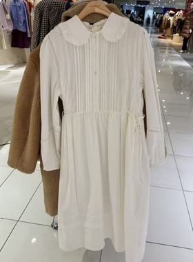 不退换全韩 MUEMUER 韩国代购2025冬连衣裙 MU2599OP905M 5L27