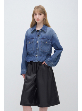 COTA 韩国代购 O'2ND 2026春 休闲牛仔外套 O22G1NOT966W 6B09