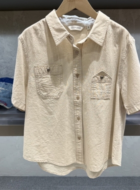 不退换COTA韩代 UNIFORMBRIDGE 26夏休闲衬衫 UB2634SH428M 6E15