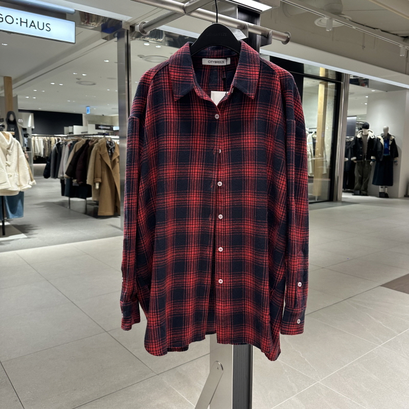 不全韩百货 CITYBREEZE 韩国代购2025冬 衬衫 CHT3WS08 5L05