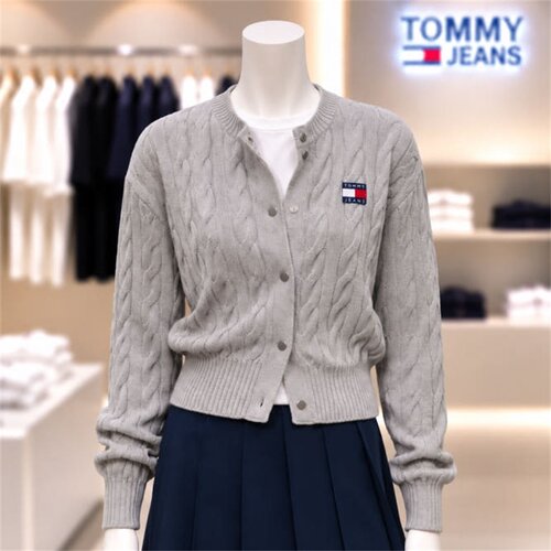 不退换COTA韩国代购TOMMYJEANS 26秋针织衫 T32G7KCD01TWT2 6I28