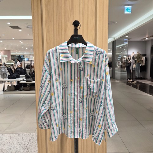 COTA韩国代购BENETTON 2026春时尚 衬衫 BABL62-631 6D20